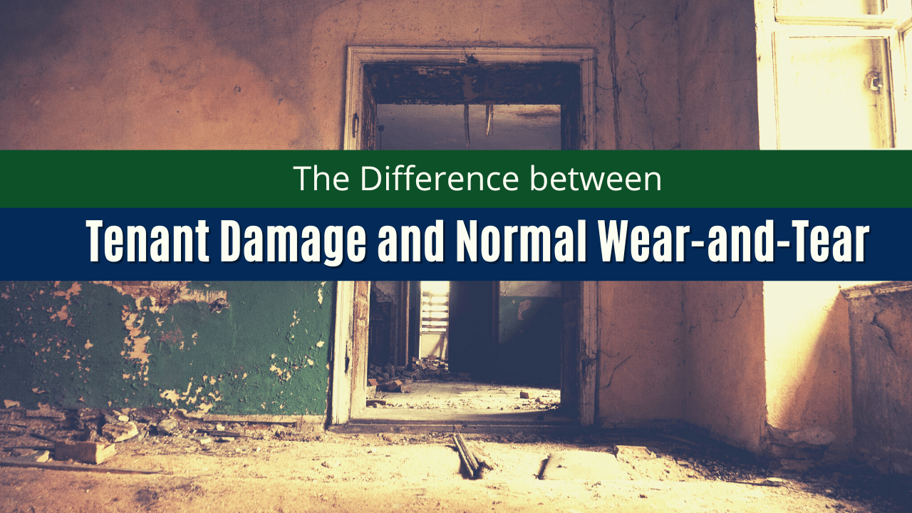 The Difference between Tenant Damage and Normal Wear-and-Tear | Golden, CO Property Management - Article Banner